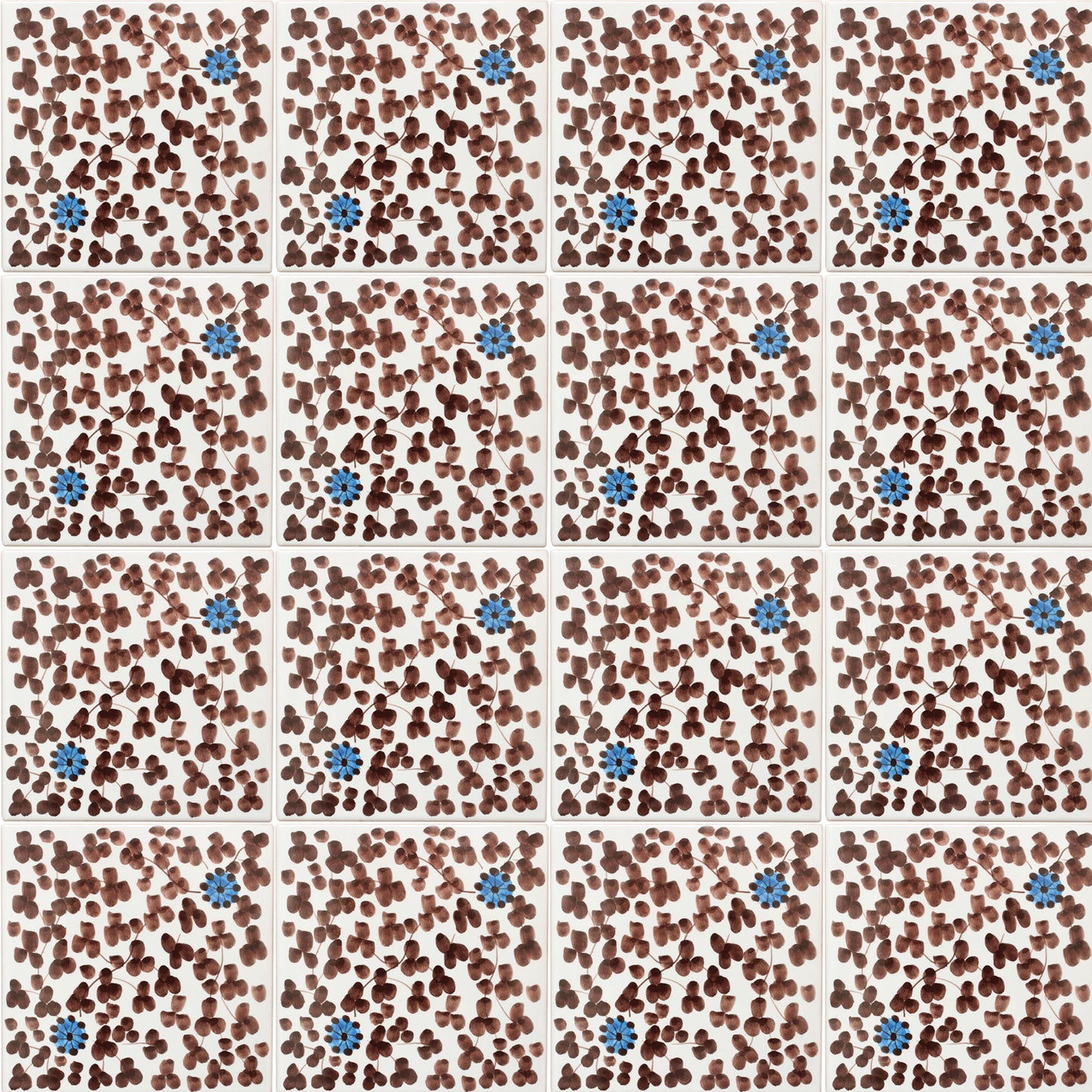 Hand painted Arabesque tiles