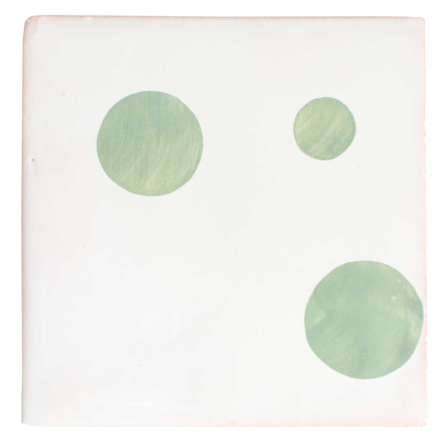 Hand painted Spot pattern tiles