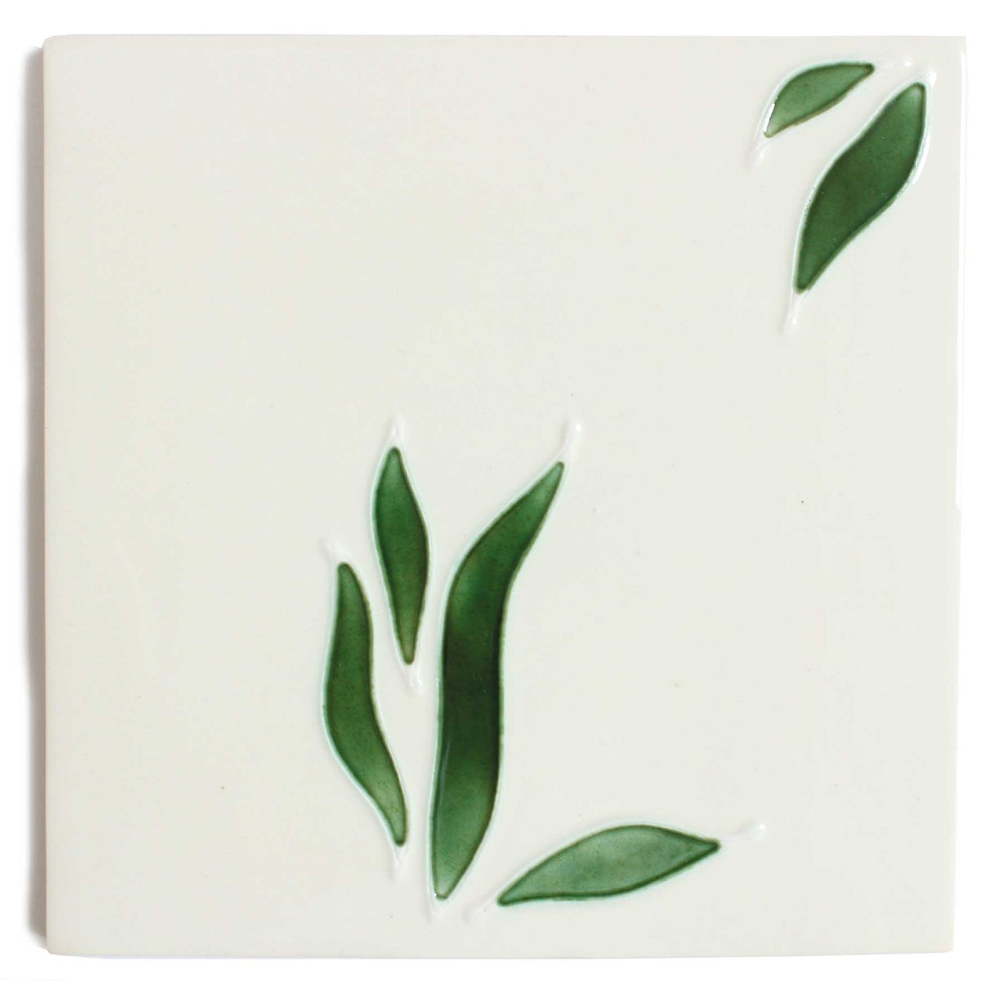 Pomegranate hand painted tiles in Pine