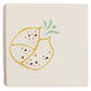 Pomegranate hand painted tiles in Mint