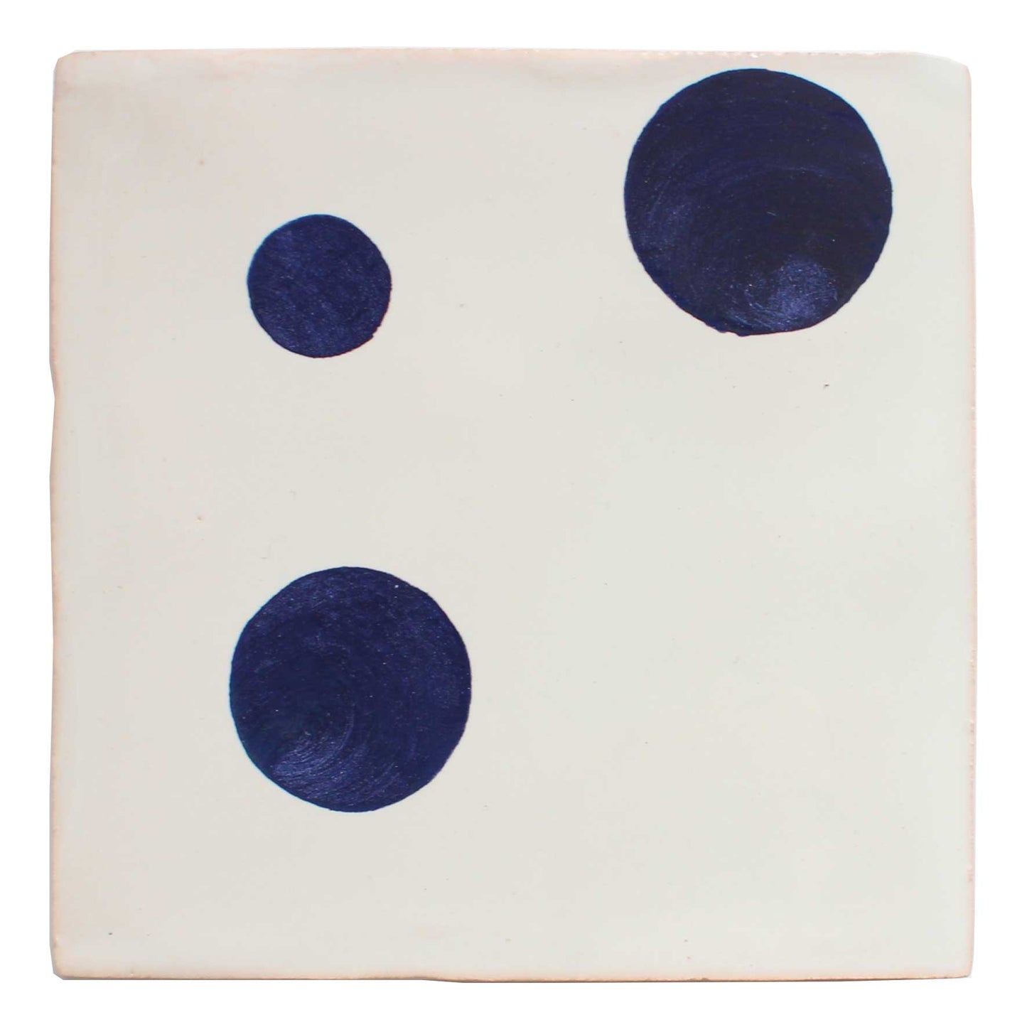 Hand painted Spot pattern tiles